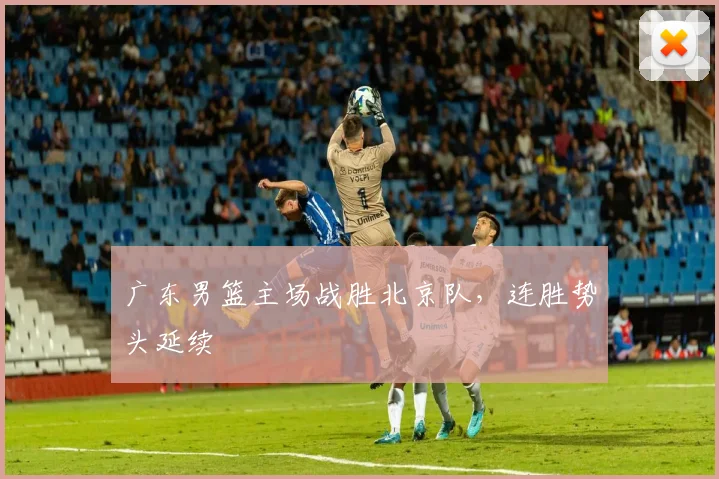 广东男篮主场战胜北京队，连胜势头延续