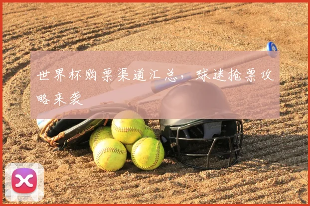 世界杯购票渠道汇总，球迷抢票攻略来袭